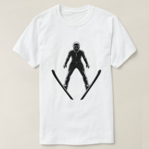 Ski Jumper Silhouette T-Shirt