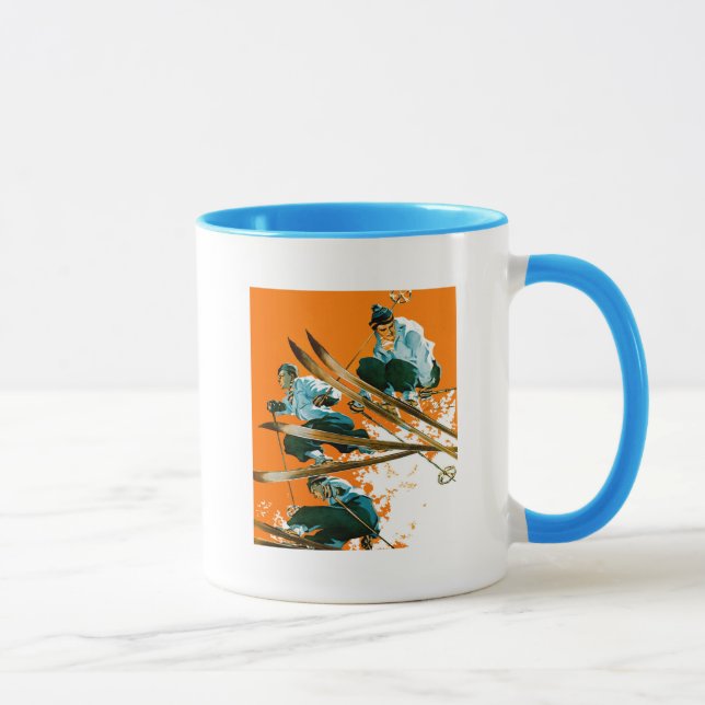 Ski Jumpers by Ski Weld Mug (Right)