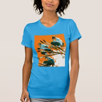 Ski Jumpers By Ski Weld T-shirt by PostSports at Zazzle