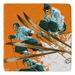Ski Jumpers by Ski Weld Trivet