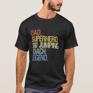 Ski jumping coach dad T-Shirt