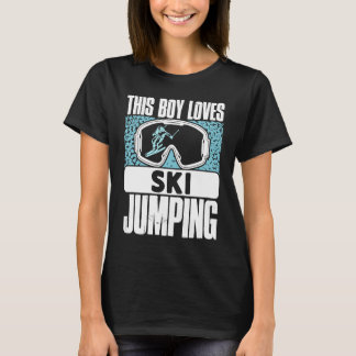 Ski Jumping Lovely Stuff Ski Jumper Ski Jump Winte T-Shirt
