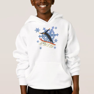Ski jumping Ski Jumpers winter games gifts Hoodie