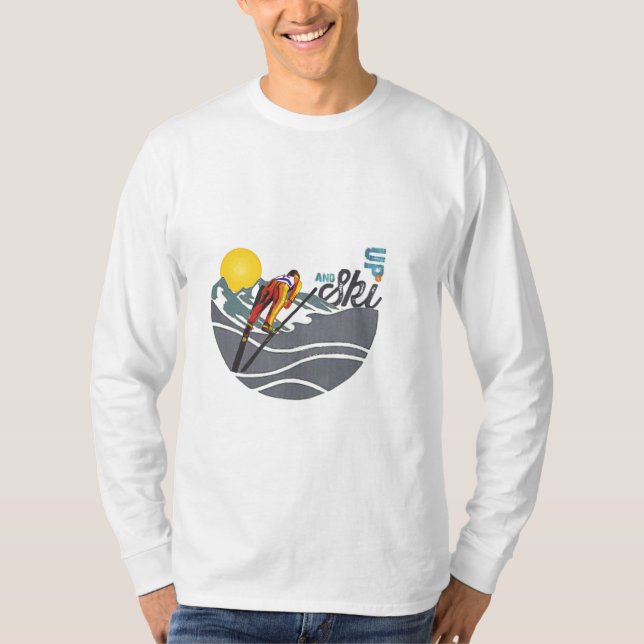 ski jumpT-Shirt T-Shirt (Front)