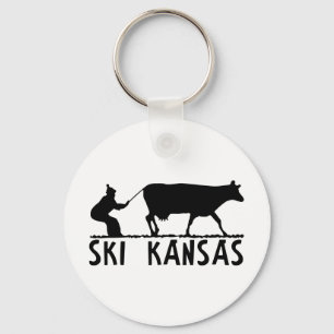 Ski Kansas Keychain