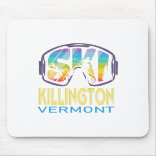 Ski Killington Vermont Skiing Vacation Mouse Pad