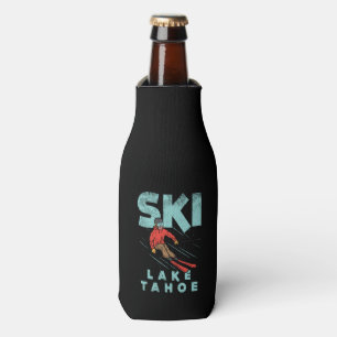 Ski Lake Tahoe Bottle Cooler