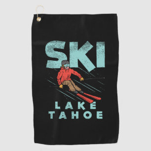 Ski Lake Tahoe  Golf Towel