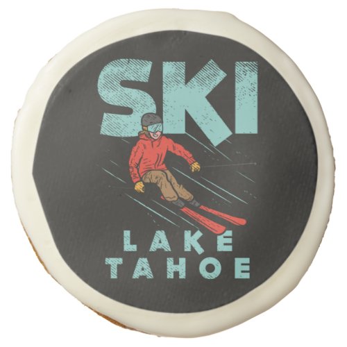 Ski Lake Tahoe  Sugar Cookie