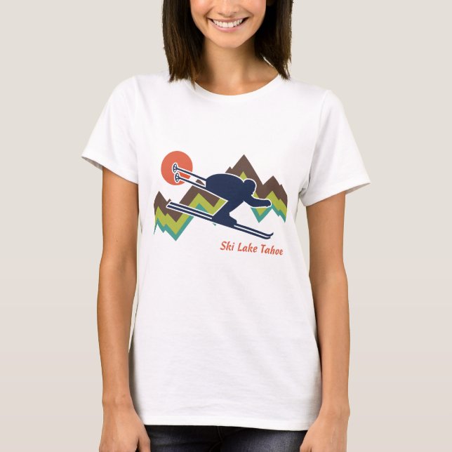 Ski Lake Tahoe T-Shirt (Front)