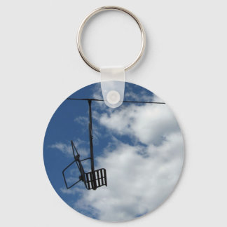 Ski Lift and Sky Keychain
