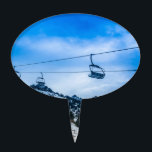 Ski Lift Cake Topper<br><div class="desc">Ski Lift</div>