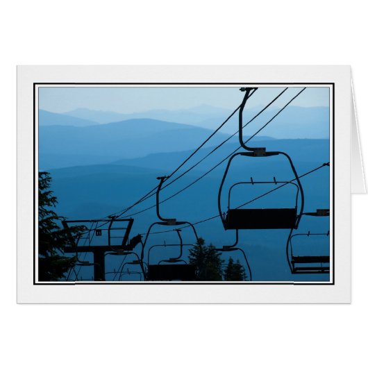 Ski Lift Cards (Front Horizontal)