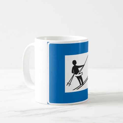 Ski Lift Sign Mug