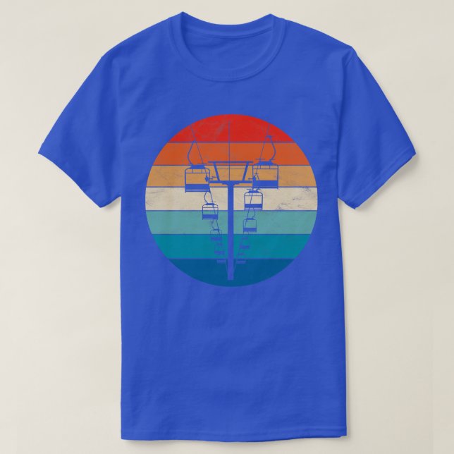 Ski Lift T-Shirt (Design Front)