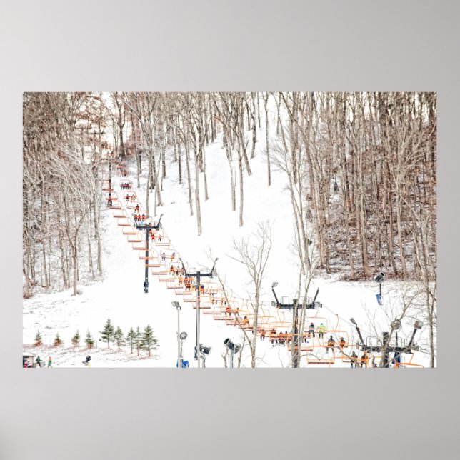 Ski Lift Wall Art (Front)