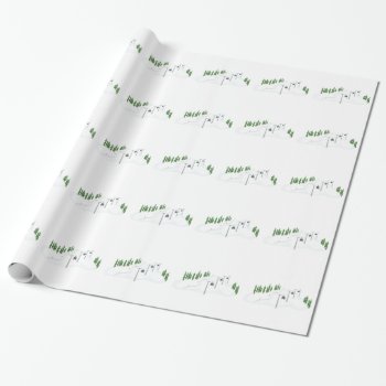 Ski Lift Wrapping Paper by HopscotchDesigns at Zazzle
