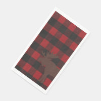 Moose Cloth Napkins, Paperless Towels, Washable Napkins, Cabin