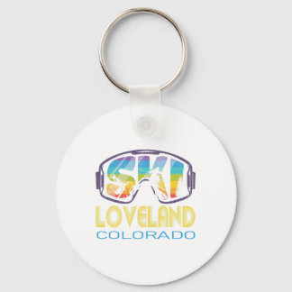 Ski Loveland Colorado Skiing Vacation Keychain