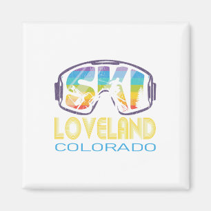 Ski Loveland Colorado Skiing Vacation  Magnet