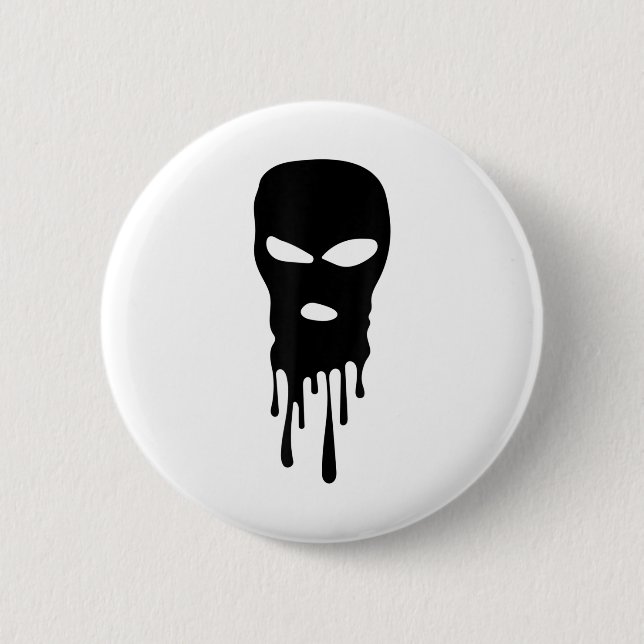 Ski Mask Balaclava Bandit Mask Robber Mask Hip Hop Button (Front)