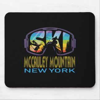 Ski Mccauley Mountain New York Skiing Vacation  Mouse Pad