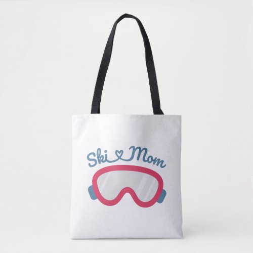 Ski Mom Tote Bag