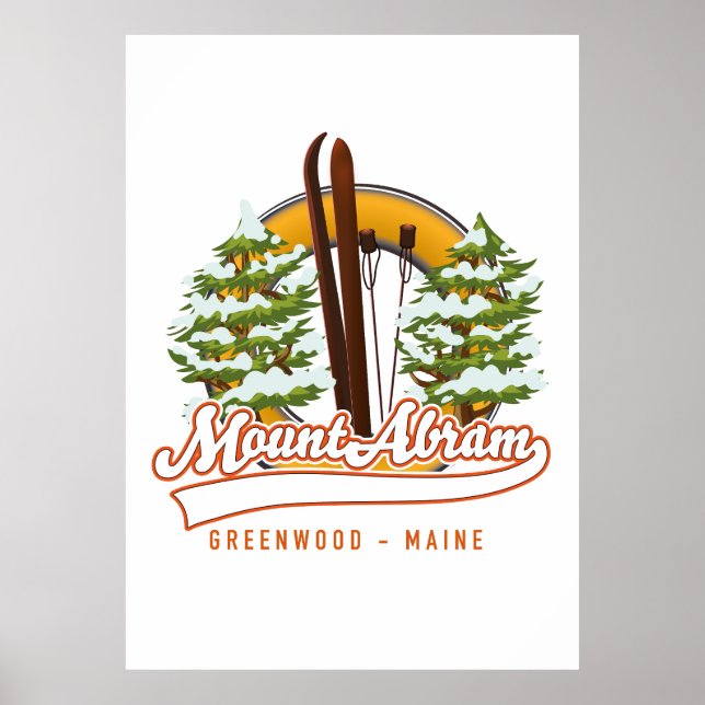 Ski Mount Abram Greenwood Poster (Front)