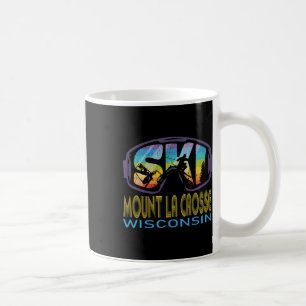 Ski Mount La Crosse Wisconsin Skiing Vacation Coffee Mug