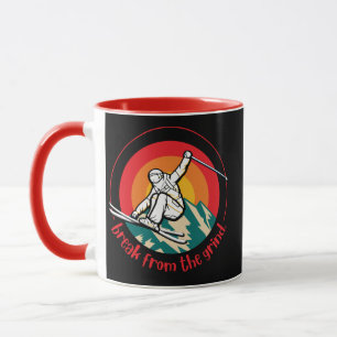 Ski Mountain Coffee Mug