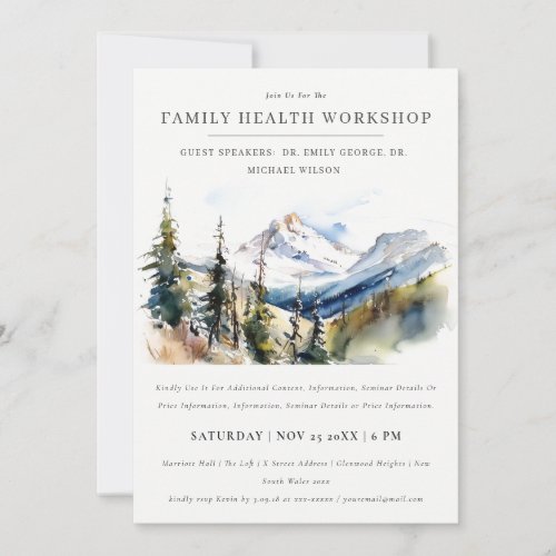 Ski Mountain Telluride Colorado Workshop Seminar