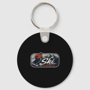Ski mountaineering keychain