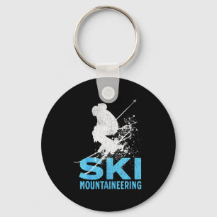 Ski mountaineering  keychain