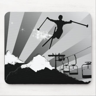 ski. mouse pad