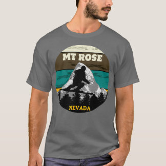 Ski Mt Rose Ski Slopes Nevada T-Shirt