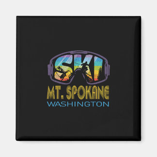 Ski Mt Spokane Washington Skiing Vacation Magnet