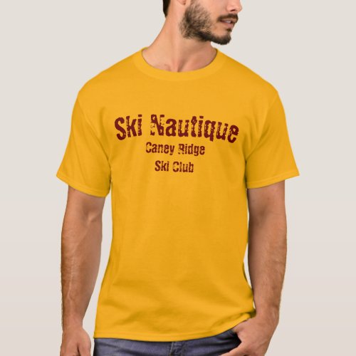 Ski Nautique Caney Ridge Ski Club T_Shirt