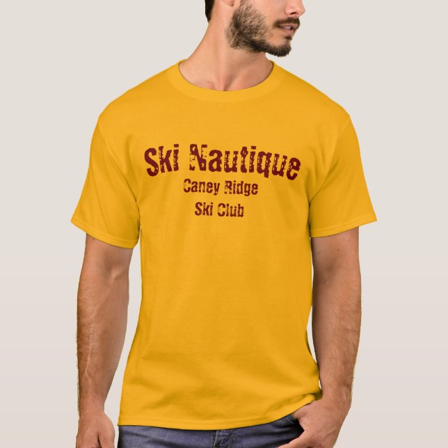 Ski Nautique, Caney Ridge Ski Club T-Shirt (Front)