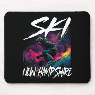 Ski new hampshire downhill skiing new hampshire us mouse pad