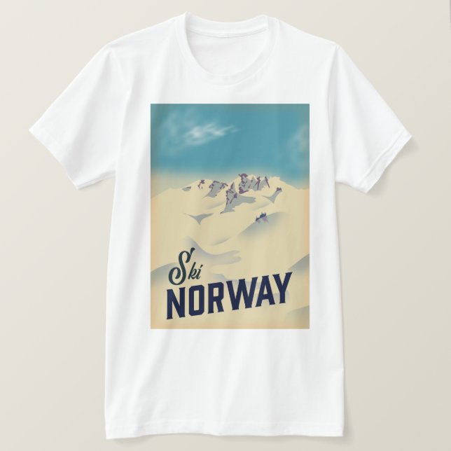Ski Norway T-Shirt (Design Front)