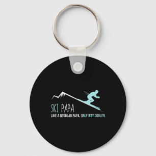 Ski Papa Keychain