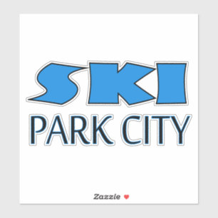 Ski Park City Utah Sticker,Park City Sticker, Sticker