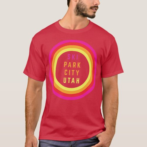 Ski Park City Utah T_Shirt