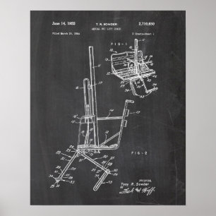Ski Patent Poster