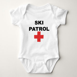 Ski Patrol Baby Bodysuit