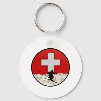 Ski Patrol Keychain