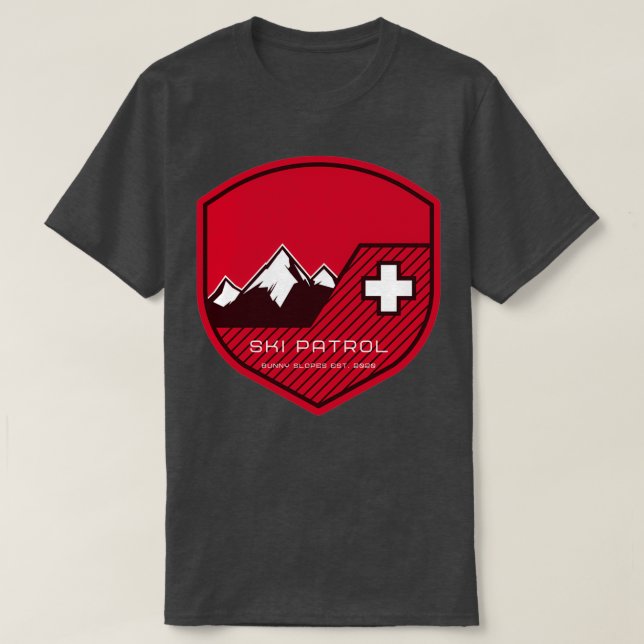 Ski Patrol Premium T-Shirt (Design Front)