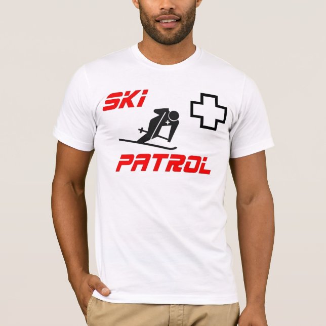 Ski Patrol - "Skier" T-Shirt (Front)