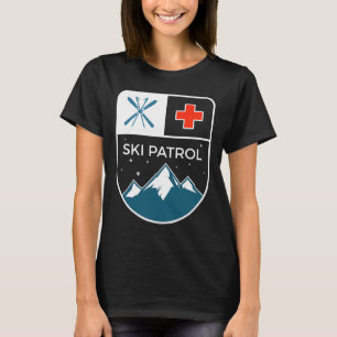 Ski Patrol Winter Slopes Skiing Snowboarding T-Shirt