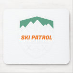 Ski Patrol You Fall We Haul Skier Istance Skiing A Mouse Pad